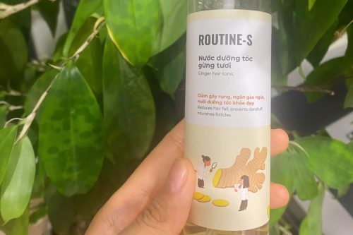 Nước dưỡng tóc Gừng Tươi Routine-S
