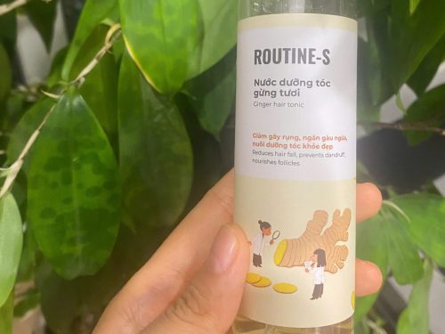 Nước dưỡng tóc Gừng Tươi Routine-S